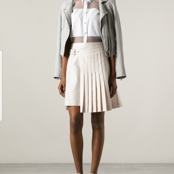 Wrap pleated skirt Clearance